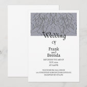 Stone Roos Invitation Kaart (Voorkant / Achterkant)