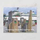 Stone Sculture Briefkaart (Voorkant)