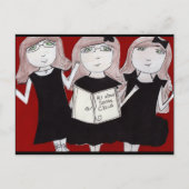 Stone Sister Christmas Feestdagenkaart (Voorkant)