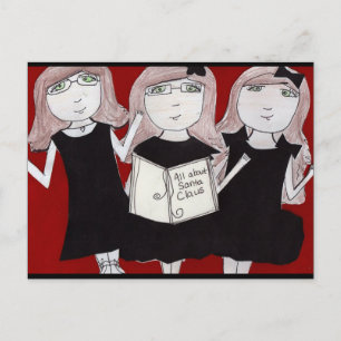 Stone Sister Kerstmis Feestdagenkaart