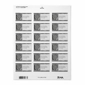 Stone Spiral Etiket (Full Sheet)