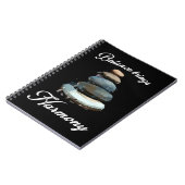 Stone Stacking Harmony Rock Balancing Notitieboek (Linkerzijde)