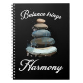 Stone Stacking Harmony Rock Balancing Notitieboek (Voorkant)