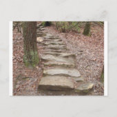 Stone Stair Path bij Herfst Creek Herfsten, TN Briefkaart (Voorkant)