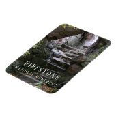 Stone Steps, Circle Trail, Pipestone, Minnesota Magneet (Linkerzijde)