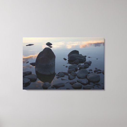 Stone Sunset CC0312 Canvas Afdruk (Voorkant)