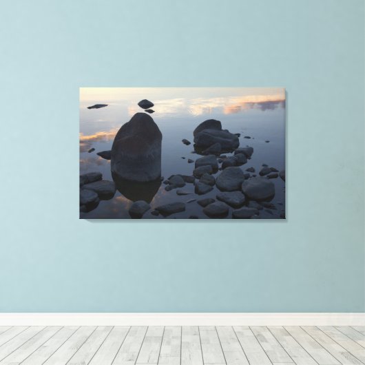 Stone Sunset CC0312 Canvas Afdruk (Insitu (Houten vloer))