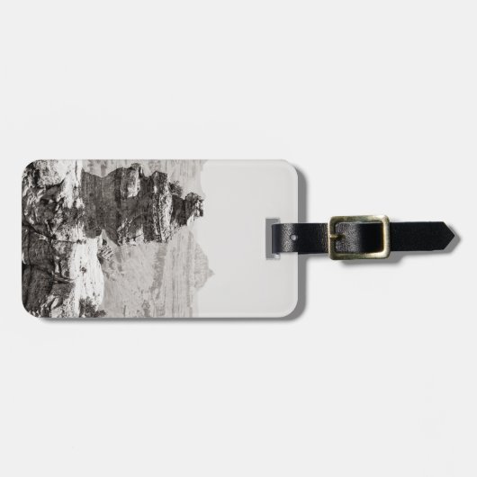 Stone Temples Bagagelabel (Voorkant horizontaal)