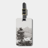 Stone Temples Bagagelabel (Voorkant verticaal)