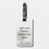 Stone Temples Bagagelabel (Achterkant verticaal)