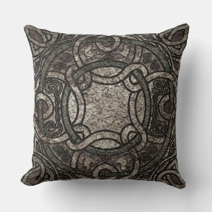 Stone Texture Celtic Knot Kussen
