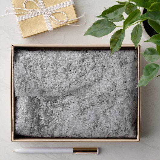Stone texture tissuepapier (Geschenk)