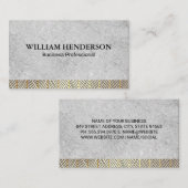 Stone texture | Trim Lux Pattern Visitekaartje (Voorkant / Achterkant)
