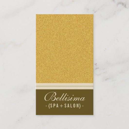 Stone Textured Gold Visitekaartje (Voorkant)