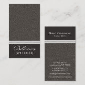 Stone textured Slate Visitekaartje (Voorkant / Achterkant)