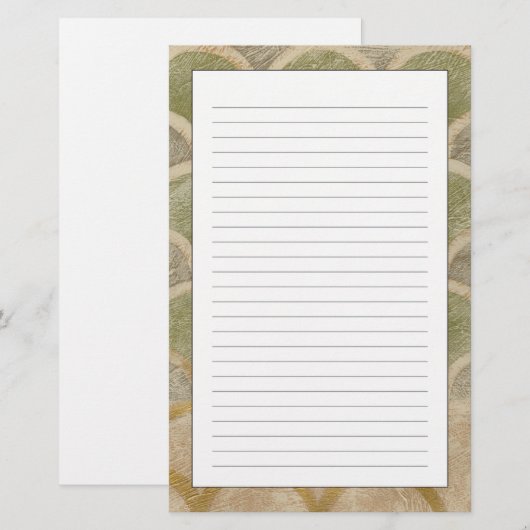 Stone Tile Design van Chariklia Zarris Briefpapier (Voorkant / Achterkant)