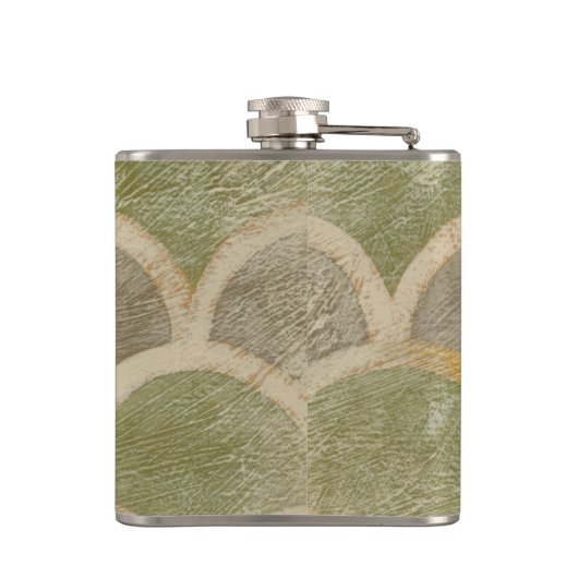 Stone Tile Design van Chariklia Zarris Heupfles (Achterkant)