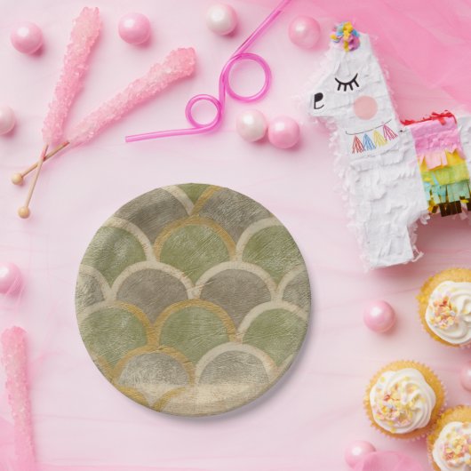 Stone Tile Design van Chariklia Zarris Papieren Bordje (Feest)