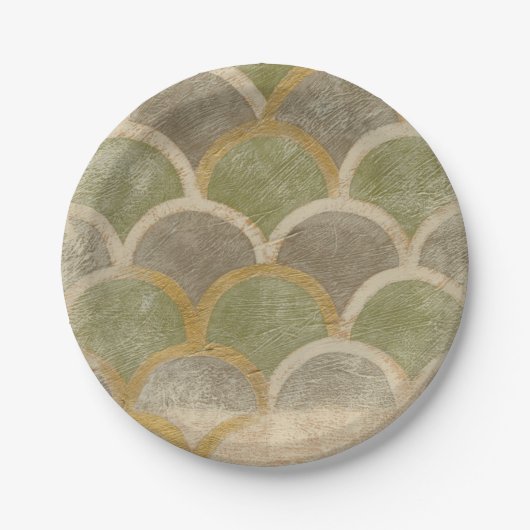 Stone Tile Design van Chariklia Zarris Papieren Bordje (Voorkant)