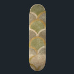Stone Tile Design van Chariklia Zarris Skateboard<br><div class="desc">Wat er lijkt op een schilderij van je favoriete blokstraat is een echt stenen tegelmodel gemaakt door Chariklia Zarris. De gedempte aardtonen van het ontwerp van de stenen tegels smeken je om naar hen te staren en de mysteries van de wereld te overwegen. Of ze zullen de persoon die je...</div>