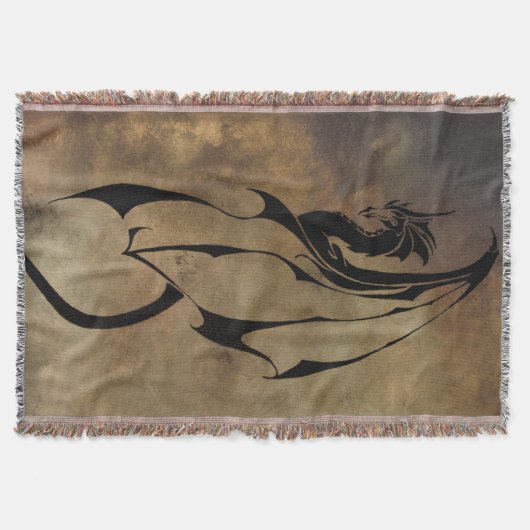 Stone Tile Dragon Deken (Voorkant)