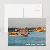 Stone Town, Zanzibar Africa Briefkaart (Voorkant / Achterkant)