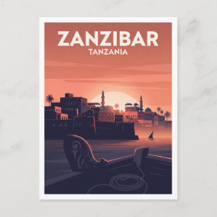 Stone Town, Zanzibar Tanzania Briefkaart