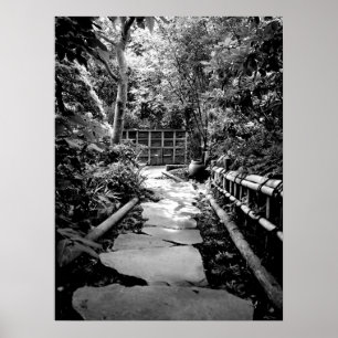 Stone Tuin pad Poster