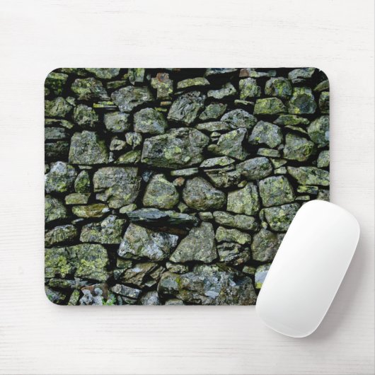 "Stone Wall" Art Mousepad Muismat (Met muis)