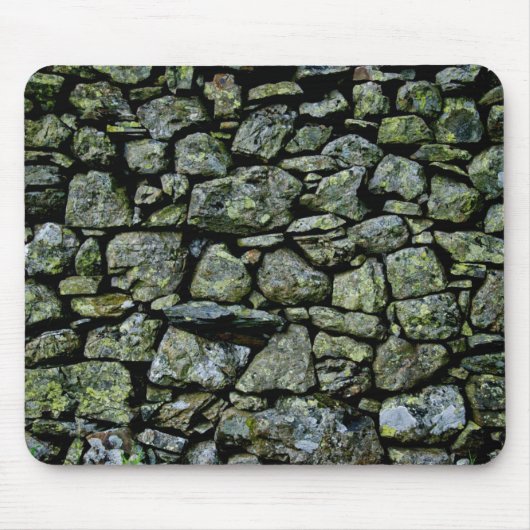 "Stone Wall" Art Mousepad Muismat (Voorkant)