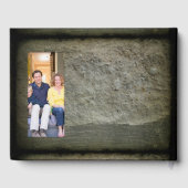 Stone wall Foto Lijst Memorial Gastenboek (Achterkant)