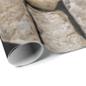Stone Wall gestapelde Rocks Cadeaupapier (Rol Hoek)