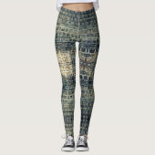 Stone Wall - Power Yoga Leggings (Voorkant)