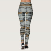 Stone Wall - Power Yoga Leggings (Achterkant)