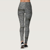 Stone Wall - Power Yoga Leggings (Achterkant)