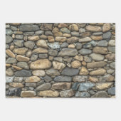 Stone Wall Texture Wrapping Paper (Voorkant)