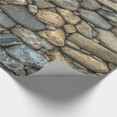 Stone Wall textuur Cadeaupapier (Hoek)