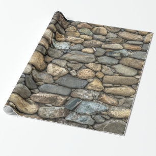 Stone Wall textuur Cadeaupapier