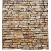 Stone Wall textuur Douchegordijn (Voorkant)