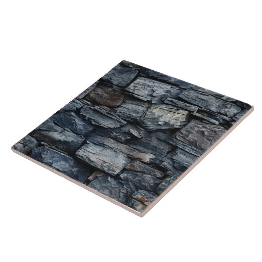 Stone Wall textuur Tegeltje (Zijkant)