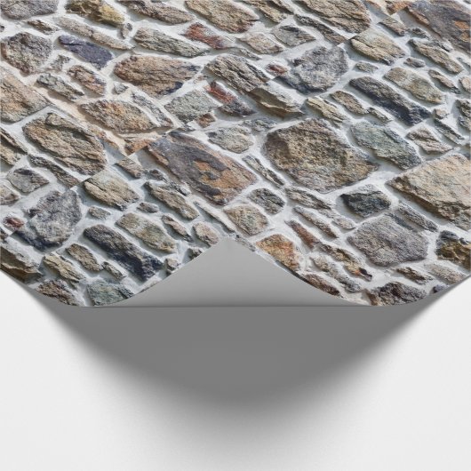 Stone Wall Wrapping Paper Cadeaupapier (Hoek)