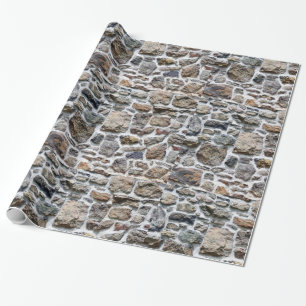 Stone Wall Wrapping Paper Cadeaupapier