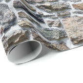 Stone Wall Wrapping Paper Cadeaupapier (Rol Hoek)