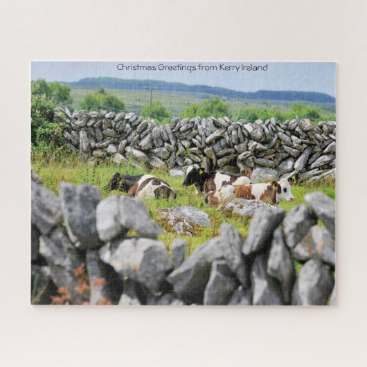 Stone Walls of Kerry. Jigzaag Puzzle Legpuzzel (Horizontaal)