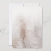 Stone Waterverf Religious Invitation Kaart (Achterkant)