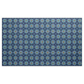 Stone Wonder Blue Fractal Kaleidoscope Stof (Yard (91,4 cm))