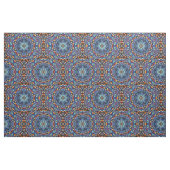 Stone Wonder Blue Fractal Kaleidoscope Stof (Yard (91,4 cm))
