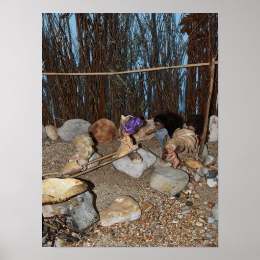 Stoneage kinder dia. poster (Voorkant)