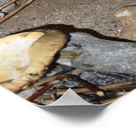 Stoneage kinder spelen. poster (Hoek)