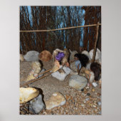 Stoneage kinder spelen. poster (Voorkant)